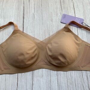 CrossOver Wireless Bra Honeylove Size L 38B/C